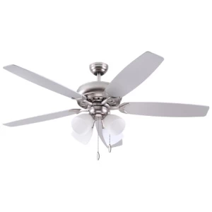 DURAN 52`` Brushed Nickel Ceiling Fan