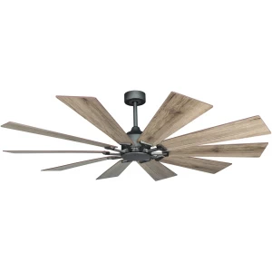 FARMHOUSE 66" Celestial Bronze Indoor/Outdoor Ceiling Fan