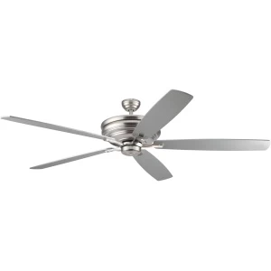 KENDRA 72" Brushed Nickel Ceiling Fan