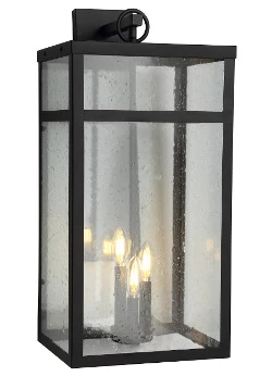 OL30 Black 26" Outdoor Wall Lantern