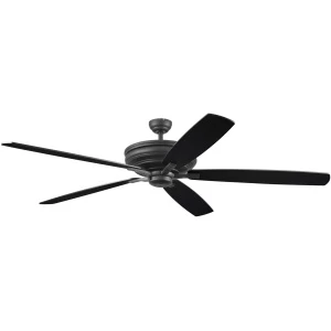 KENDRA 72" Black Ceiling Fan