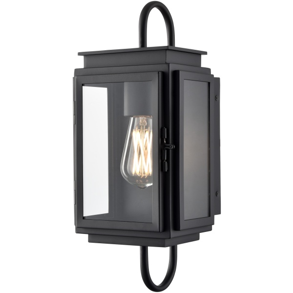 ARRIVING SOON!  Banks 17" Black Outdoor Wall Lantern - Image 3