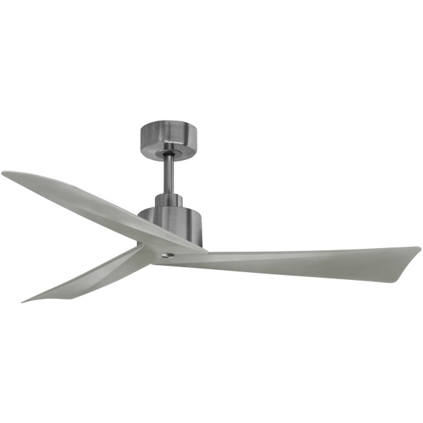 WALTON 52" Brushed Nickel Indoor/Outdoor Ceiling Fan